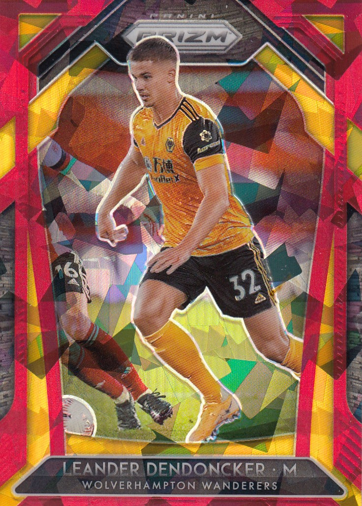 142. LEANDER DENDONCKER - WOLVERHAMPTON - RED ICE PRIZM