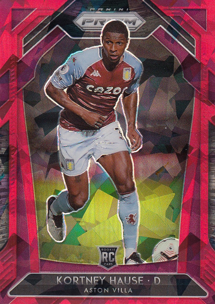 277. KORTNEY HAUSE - ASTON VILLA - ROOKIE - RED ICE PRIZM