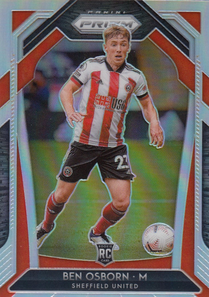 025. BEN OSBORN - SHEFFIELD UNITED - ROOKIE - SILVER PRIZM