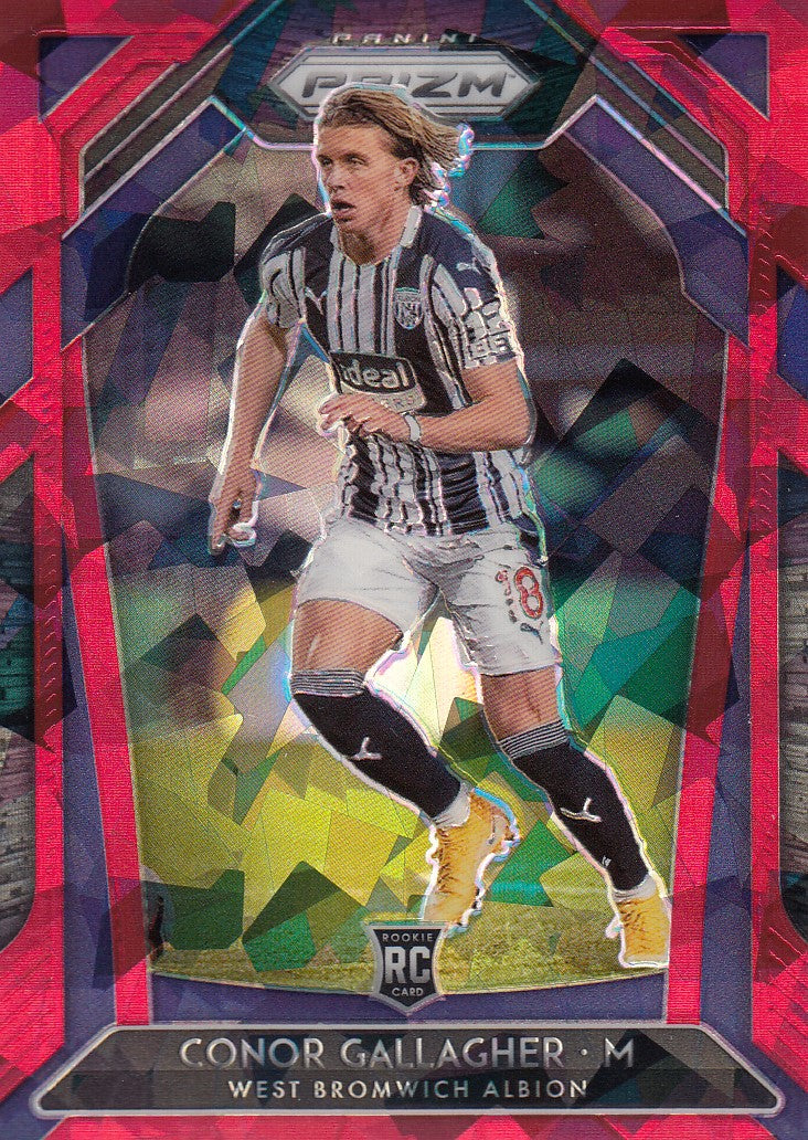 262. CONOR GALLAGHER - WEST BROMWICH ALBION - ROOKIE - RED ICE PRIZM