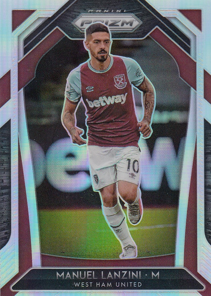 192. MANUEL LANZINI - WEST HAM UNITED - SILVER PRIZM