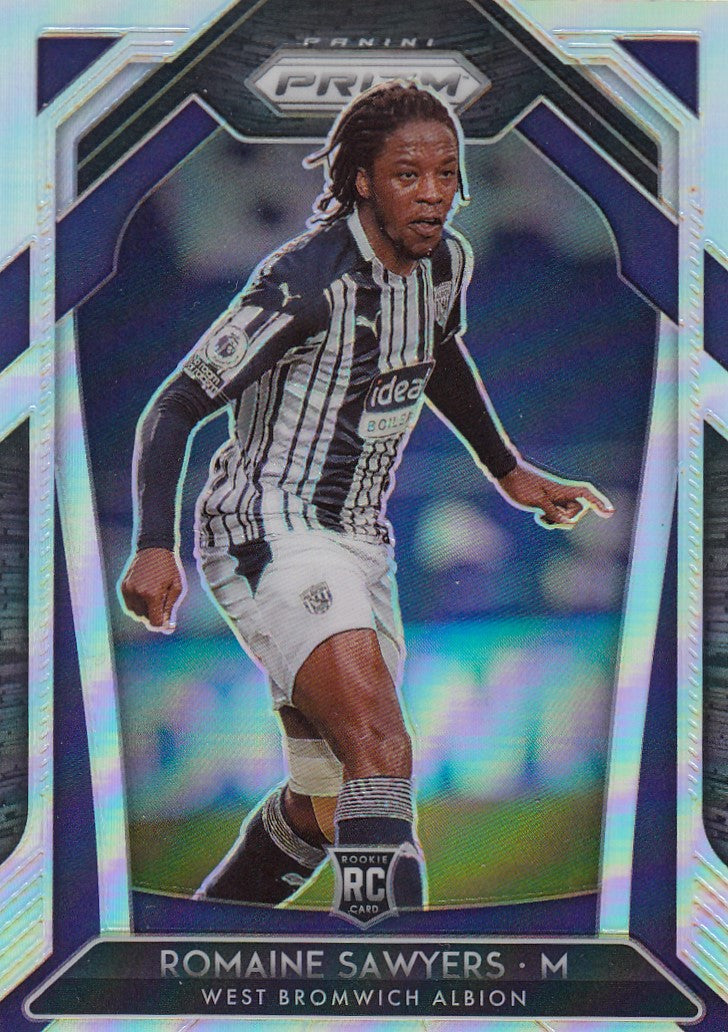 265. ROMAINE SAWYERS - WEST BROMWICH ALBION - ROOKIE - SILVER PRIZM
