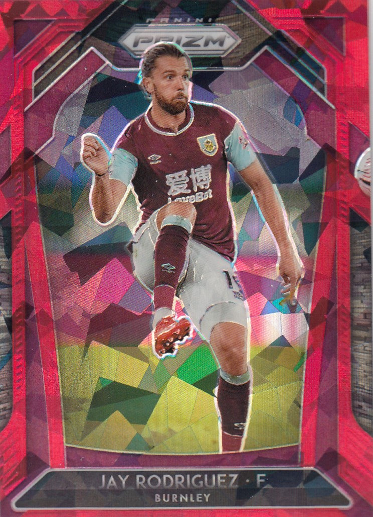 060. JAY RODRIGUEZ - BURNLEY - RED ICE PRIZM