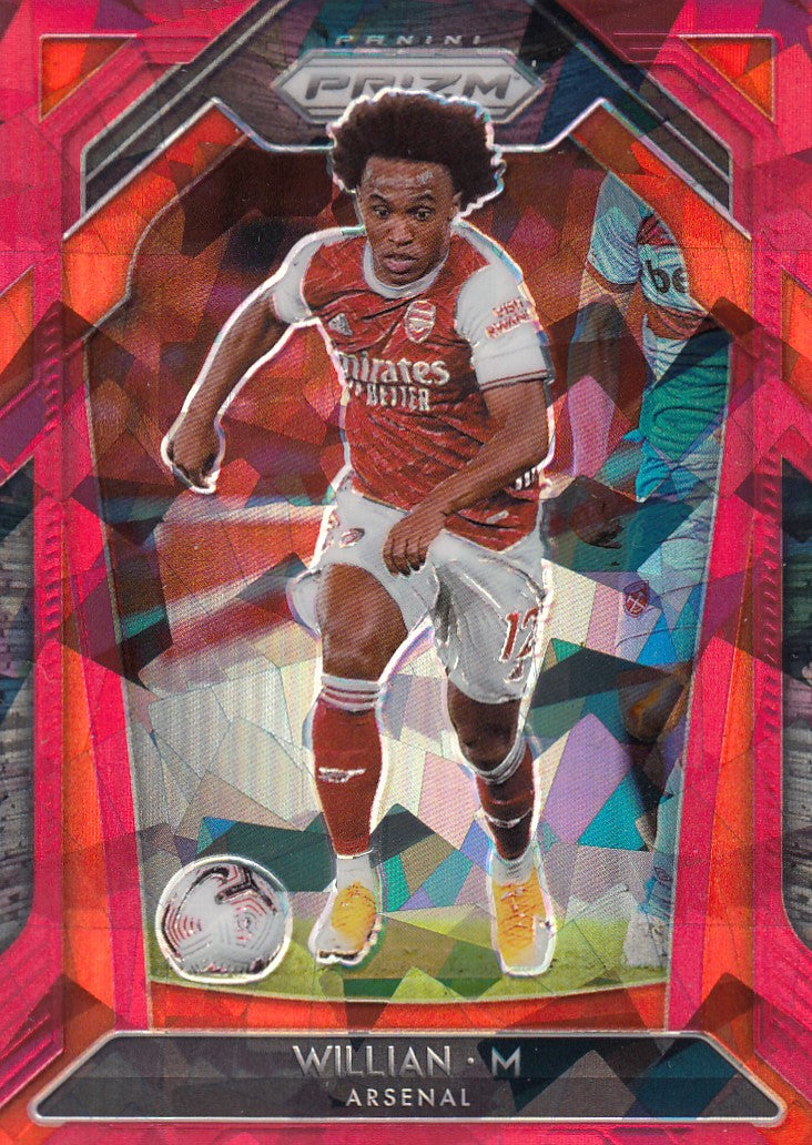 041. WILLIAN - ARSENAL - RED ICE PRIZM