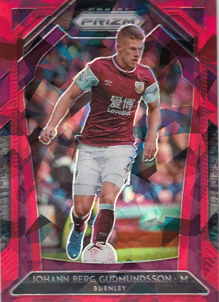 056. JOHANN BERG GUDMUNDSSON - BURNLEY - RED ICE PRIZM
