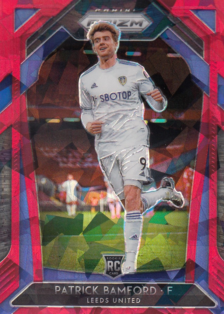 210. PATRICK BAMFORD - LEEDS UNITED - ROOKIE - RED ICE PRIZM