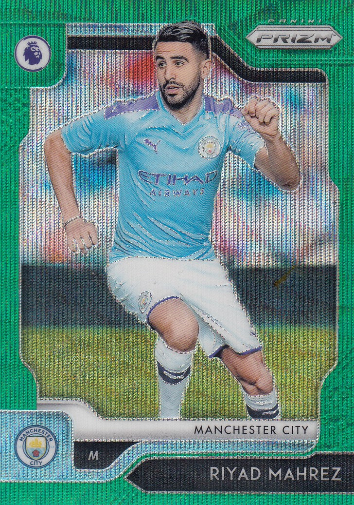 164. RIYAD MAHREZ - MANCHESTER CITY - GREEN WAVE PRIZM