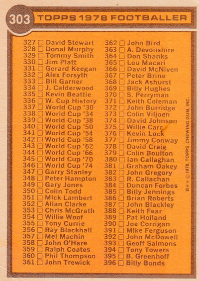 303. Checklist - Ukrysset