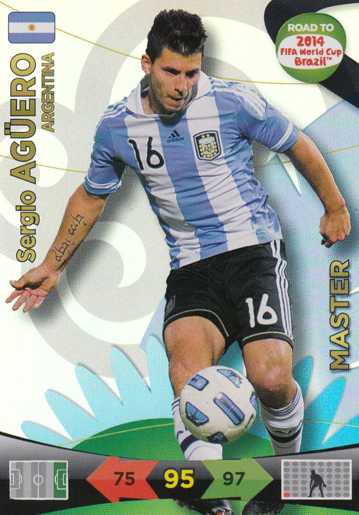 221. SERGIO AGUERO - ARGENTINA - MASTER