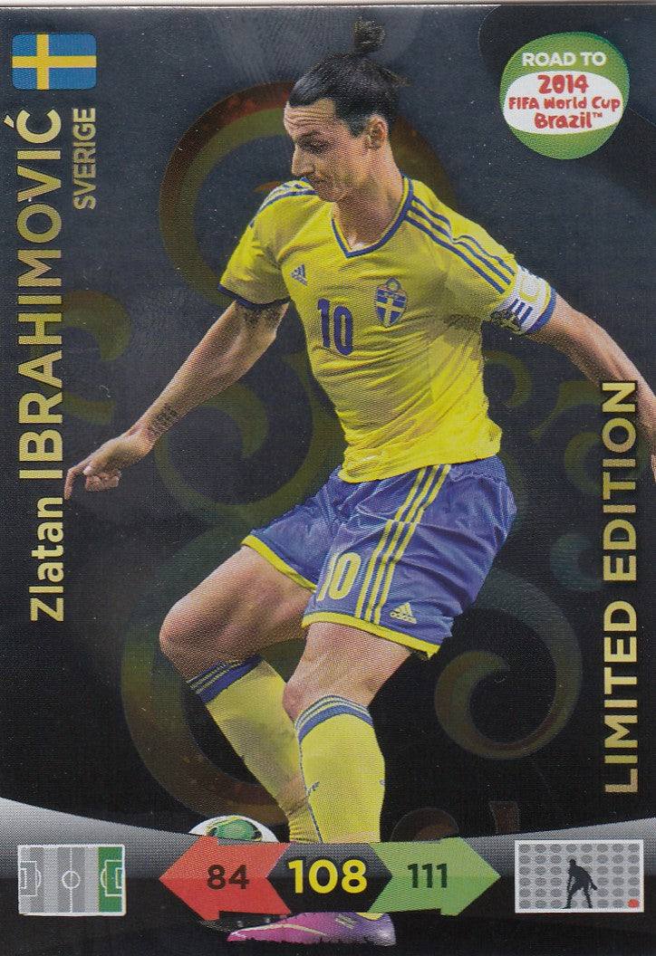 LE-05. ZLATAN IBRAHIMOVIC - SVERIGE - LIMITED EDITION