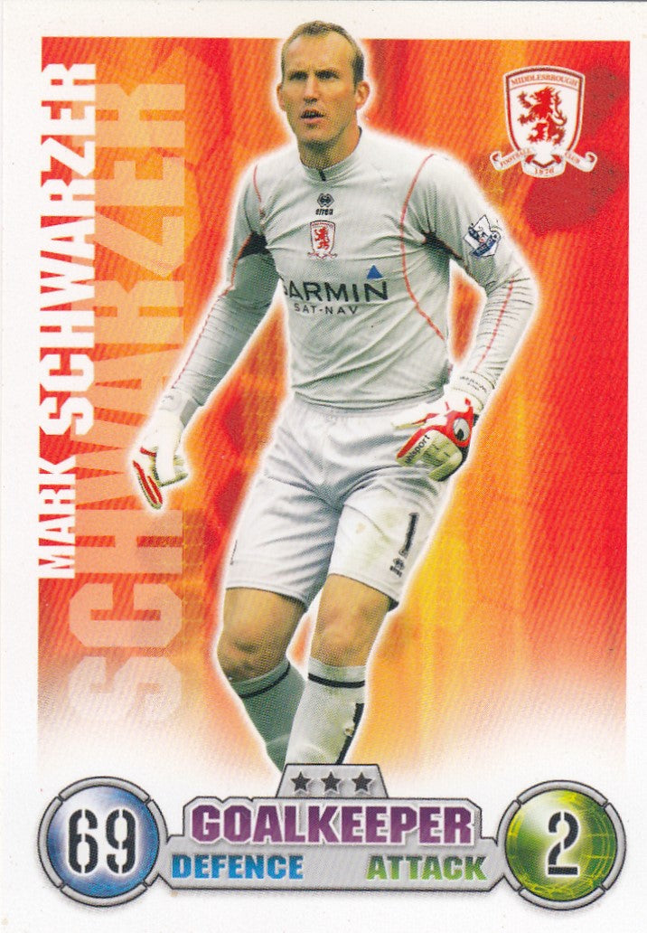 193. MARK SCHWARZER - MIDDLESBROUGH