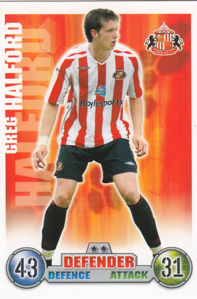 259. GREG HALFORD - SUNDERLAND