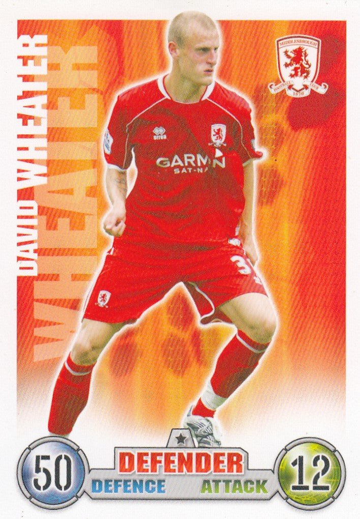 197. DAVID WHEATER - MIDDLESBROUGH