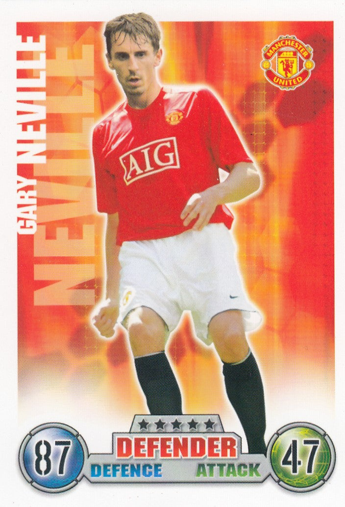 179. GARY NEVILLE - MANCHESTER UNITED