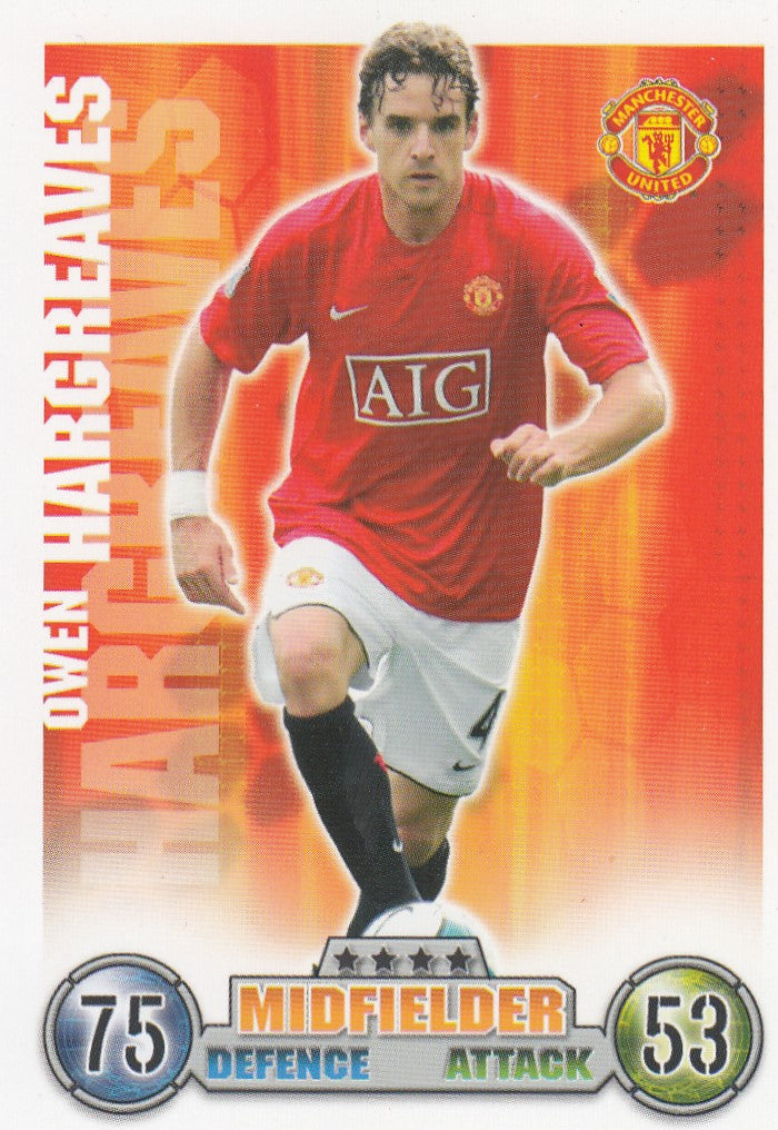 188. OWEN HARGREAVES - MANCHESTER UNITED