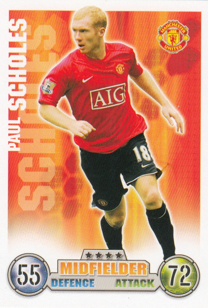 189. PAUL SCHOLES - MANCHESTER UNITED