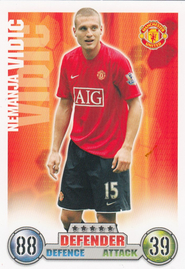 180. NEMANJA VIDIC - MANCHESTER UNITED