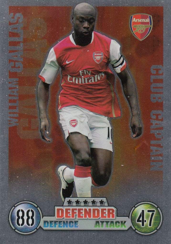 CC001. WILLIAM GALLAS - ARSENAL - CLUB CAPTAIN
