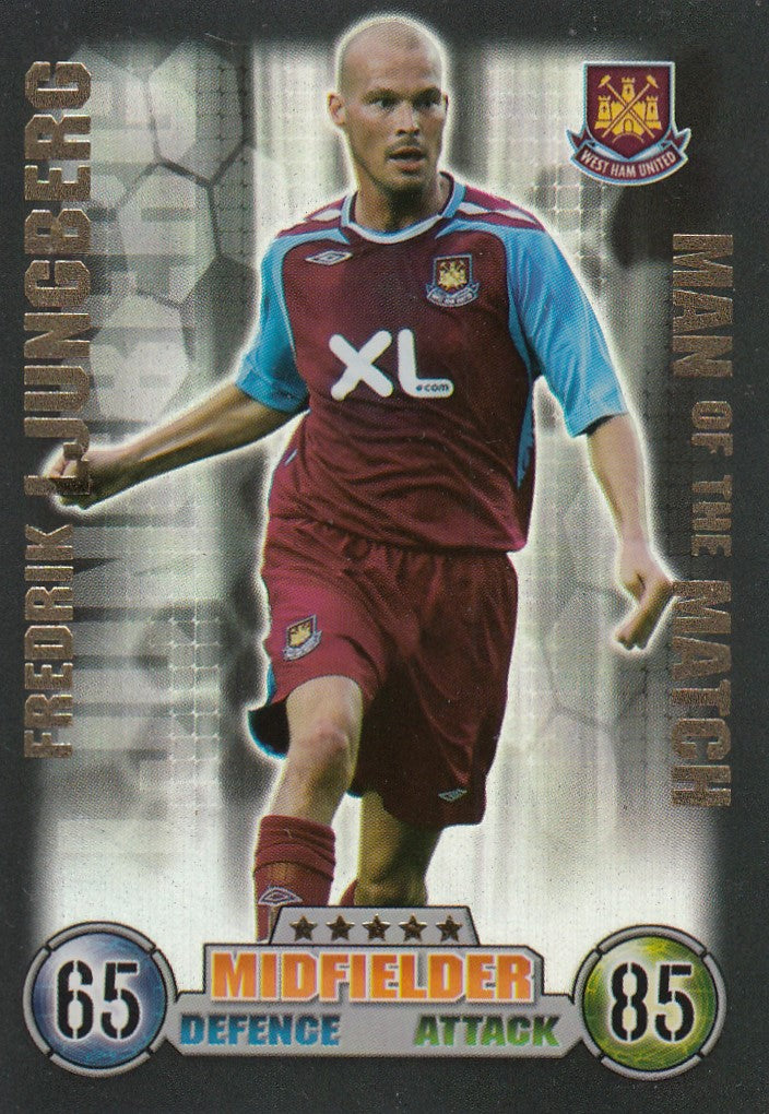 MOM056. FREDRIK LJUNGBERG - WEST HAM - MAN OF THE MATCH
