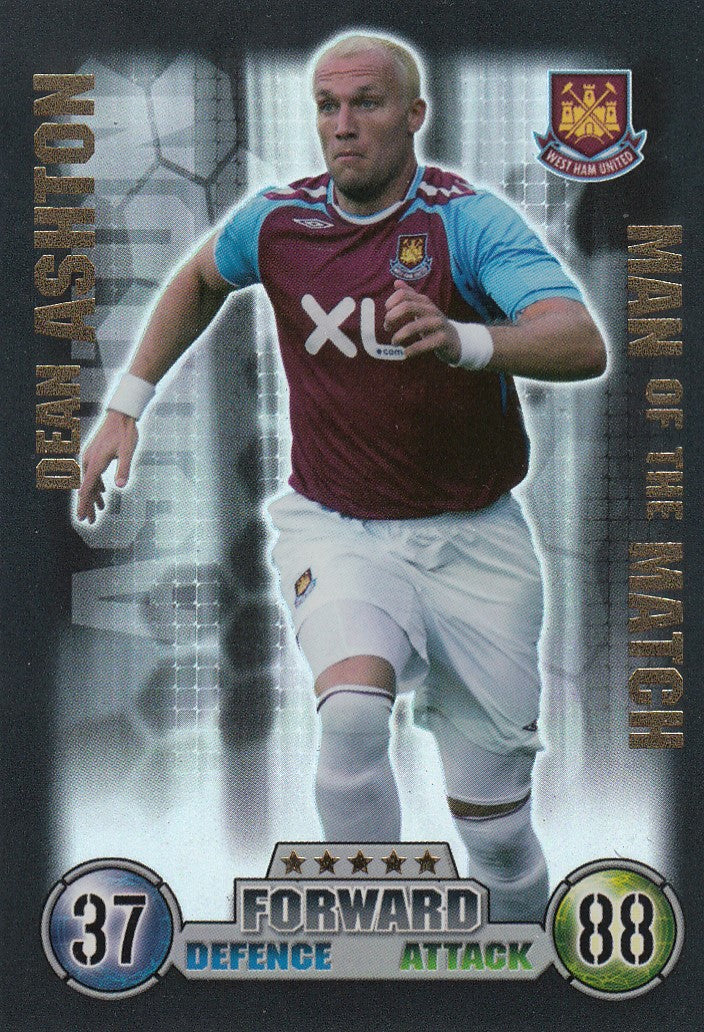 MOM057. DEAN ASHTON - WEST HAM - MAN OF THE MATCH