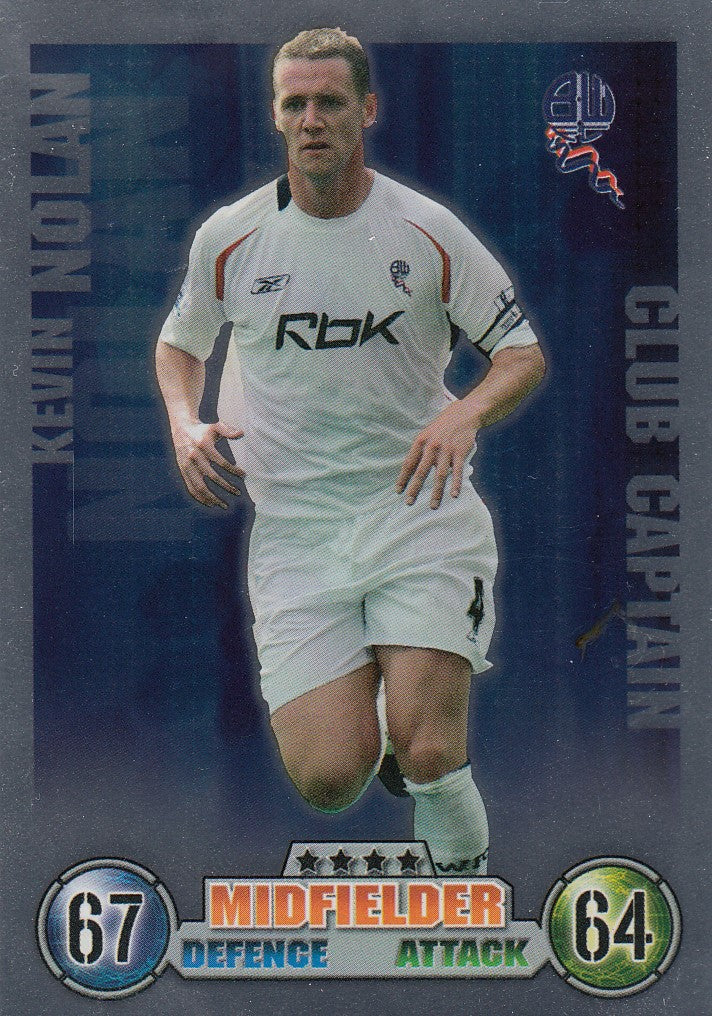CC005. KEVIN NOLAN - BOLTON - CLUB CAPTAIN