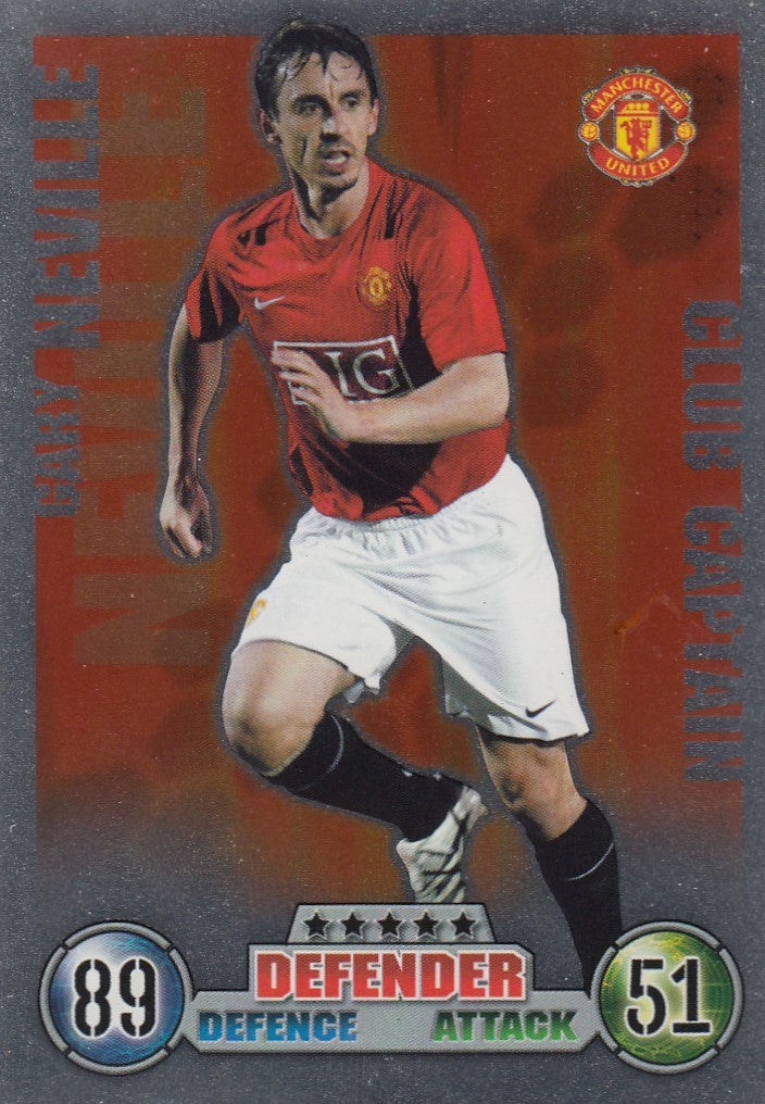 CC012. GARY NEVILLE - MANCHESTER UNITED - CLUB CAPTAIN