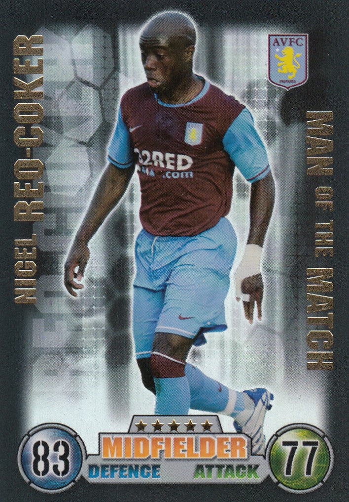 MOM006. NIGEL REO-COKER - ASTON VILLA - MAN OF THE MATCH