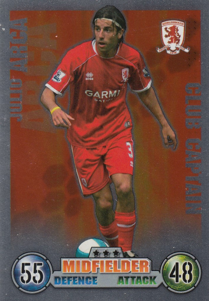 CC013. JULIO ARCA - MIDDLESBROUGH - CLUB CAPTAIN