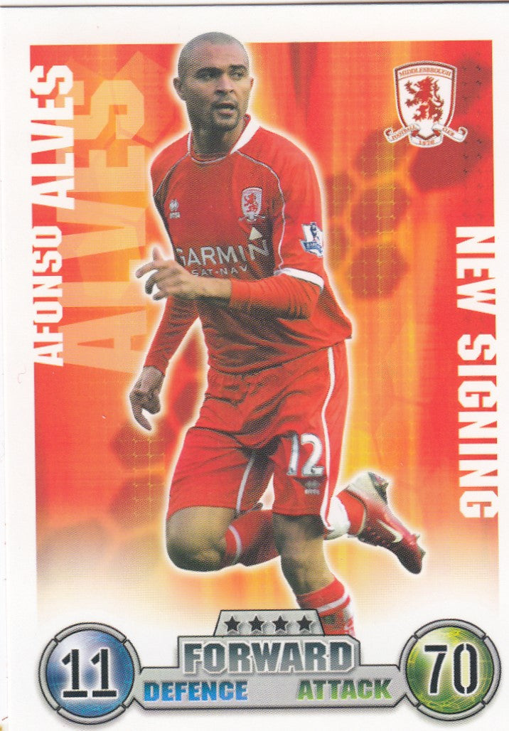 EX052. AFONSO ALVES - MIDDLESBROUGH - NEW SIGNING