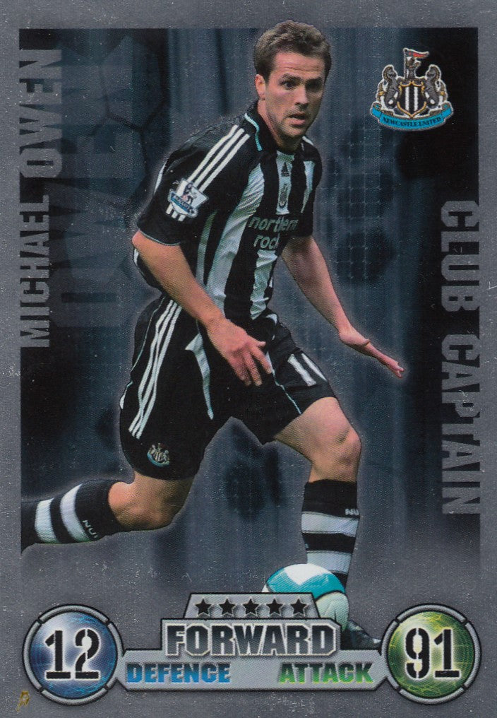 CC014. MICHAEL OWEN - NEWCASTLE UNITED - CLUB CAPTAIN