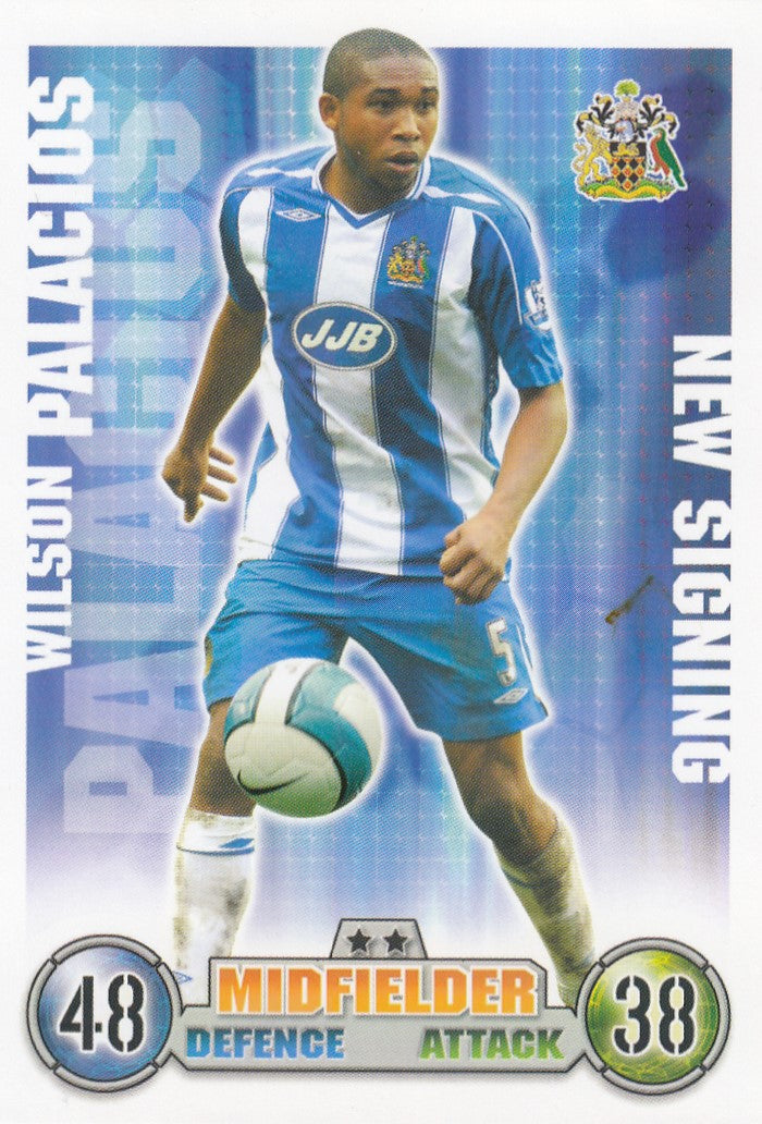 EX081. WILSON PALACIOS - WIGAN - NEW SIGNING