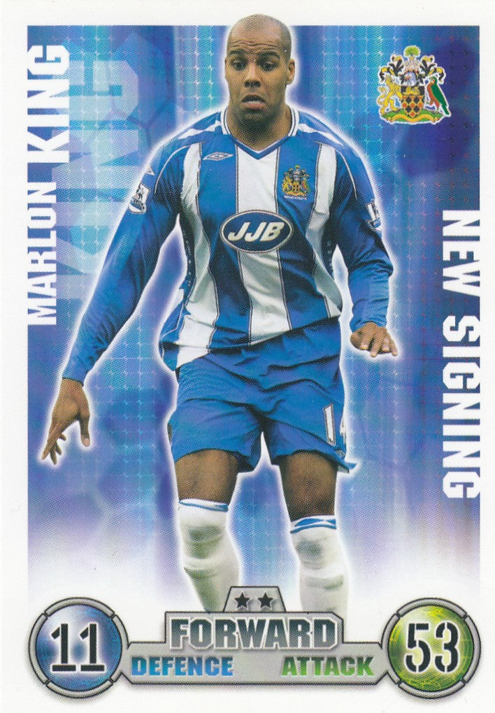 EX082. MARLON KING - WIGAN - NEW SIGNING
