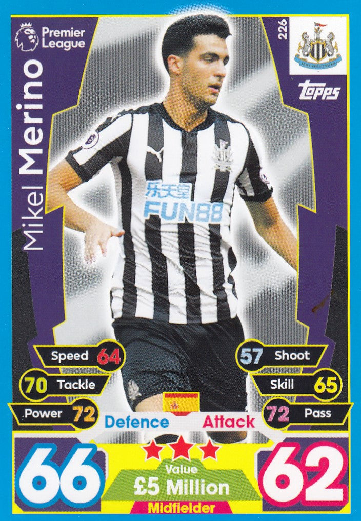226. MIKEL MERINO - NEWCASTLE UNITED