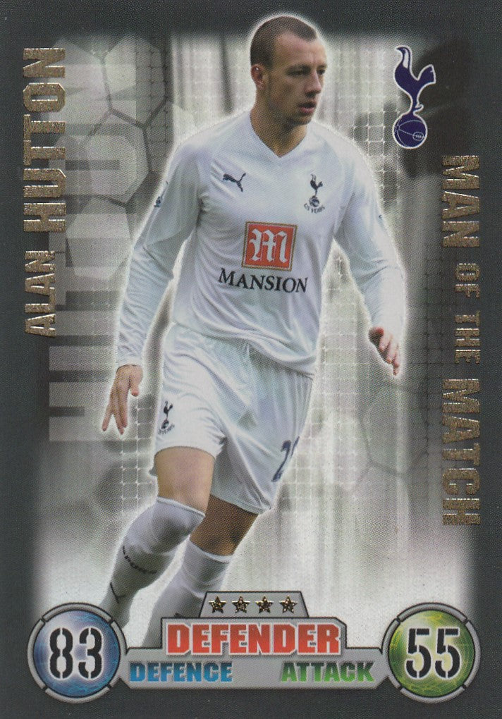 EX-MOM009. ALAN HUTTON - TOTTENHAM - MAN OF THE MATCH