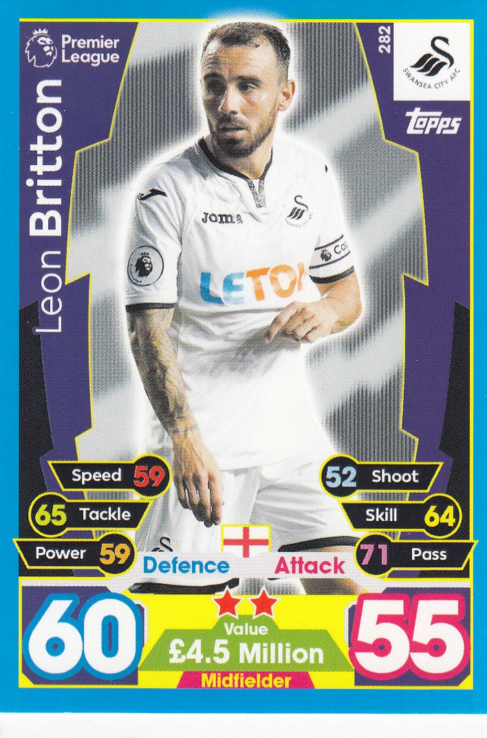 282. LEON BRITTON - SWANSEA CITY