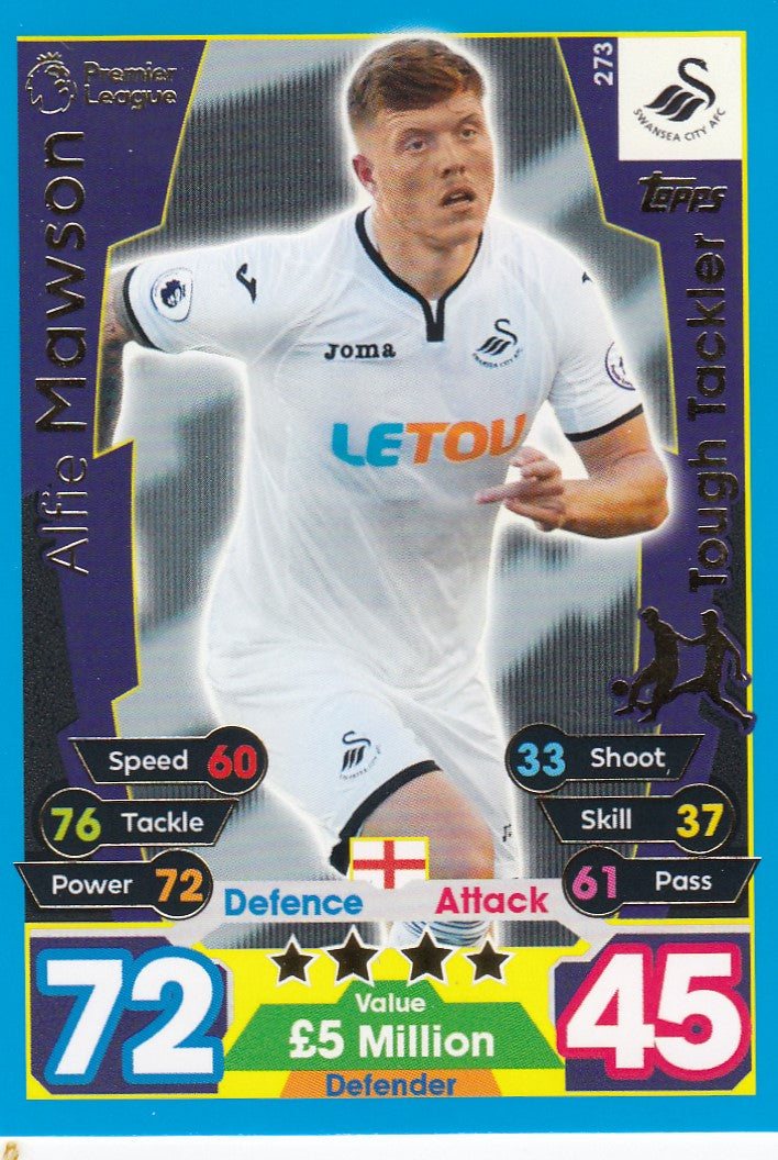 273. ALFIE MAWSON - SWANSEA CITY - TOUGH TACKLER