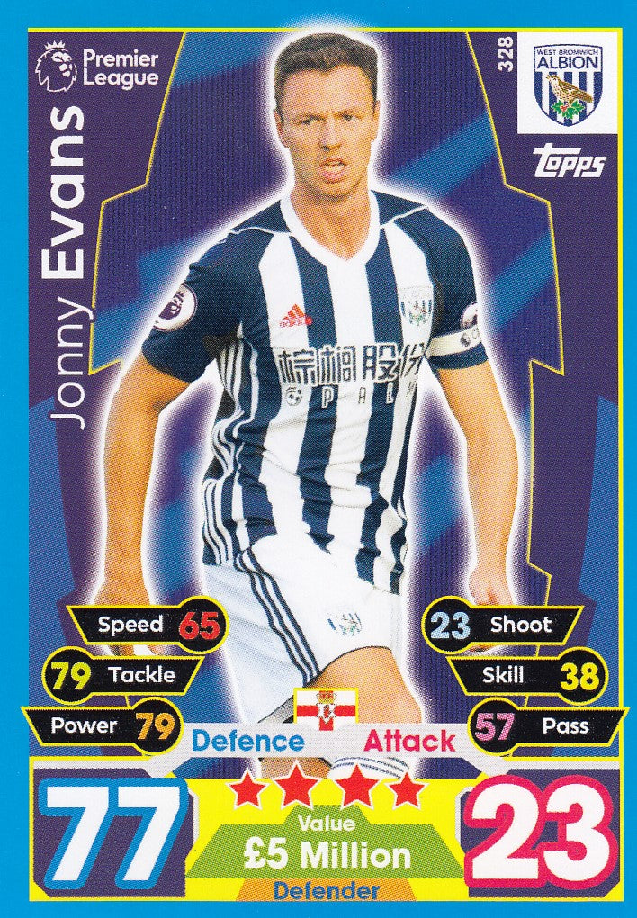328. JONNY EVANS - WEST BROMWICH ALBION