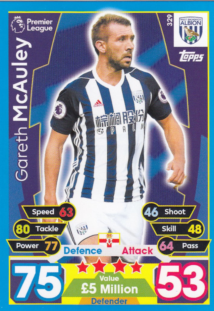 329. GARETH McAULEY - WEST BROMWICH ALBION