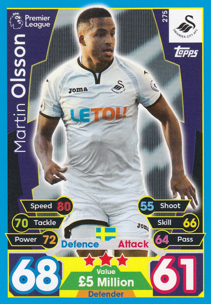 275. MARTIN OLSSON - SWANSEA CITY