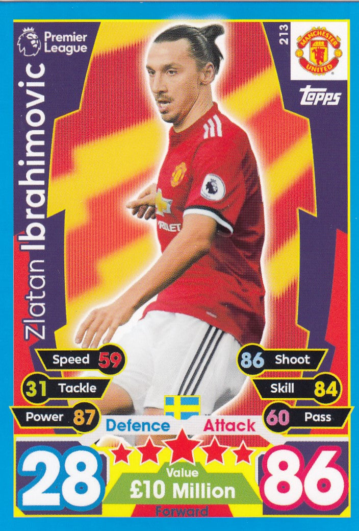 213. ZLATAN IBRAHIMOVIC - MANCHESTER UNITED