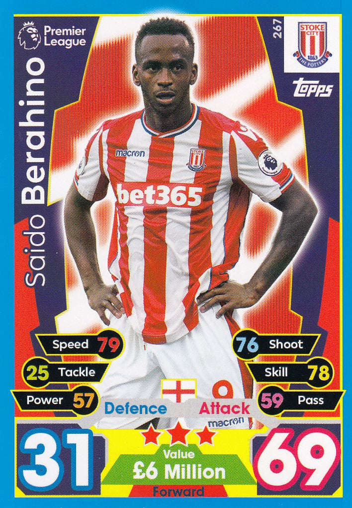 267. SADIO BERAHINO - STOKE CITY