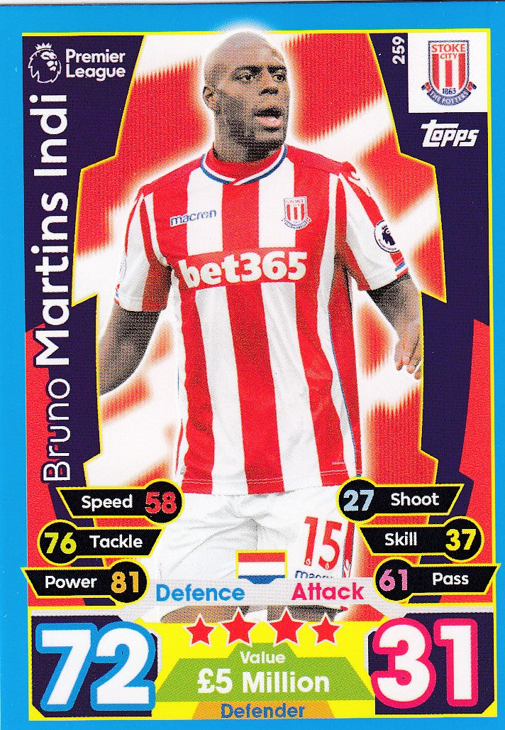 259. BRUNO MARTINS INDI - STOKE CITY