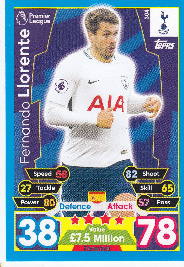 304. FERNANDO LLORENTE - TOTTENHAM HOTSPUR