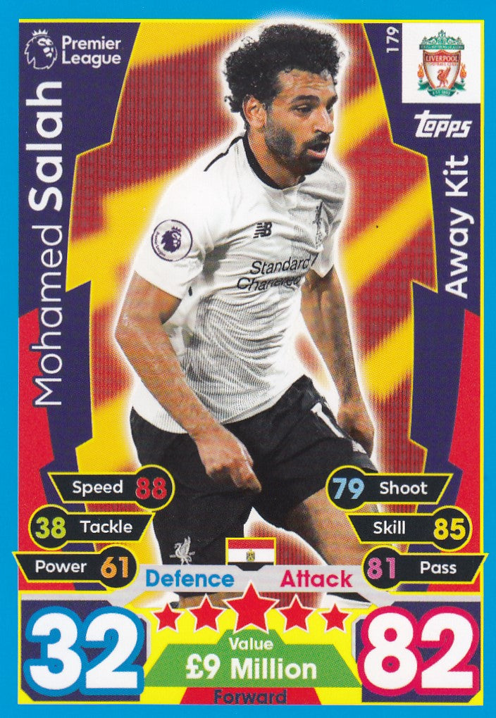 179. MOHAMED SALAH - LIVERPOOL - AWAY KIT