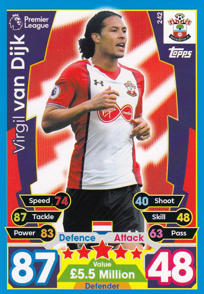 242. VIRGIL VAN DIJK - SOUTHAMPTON