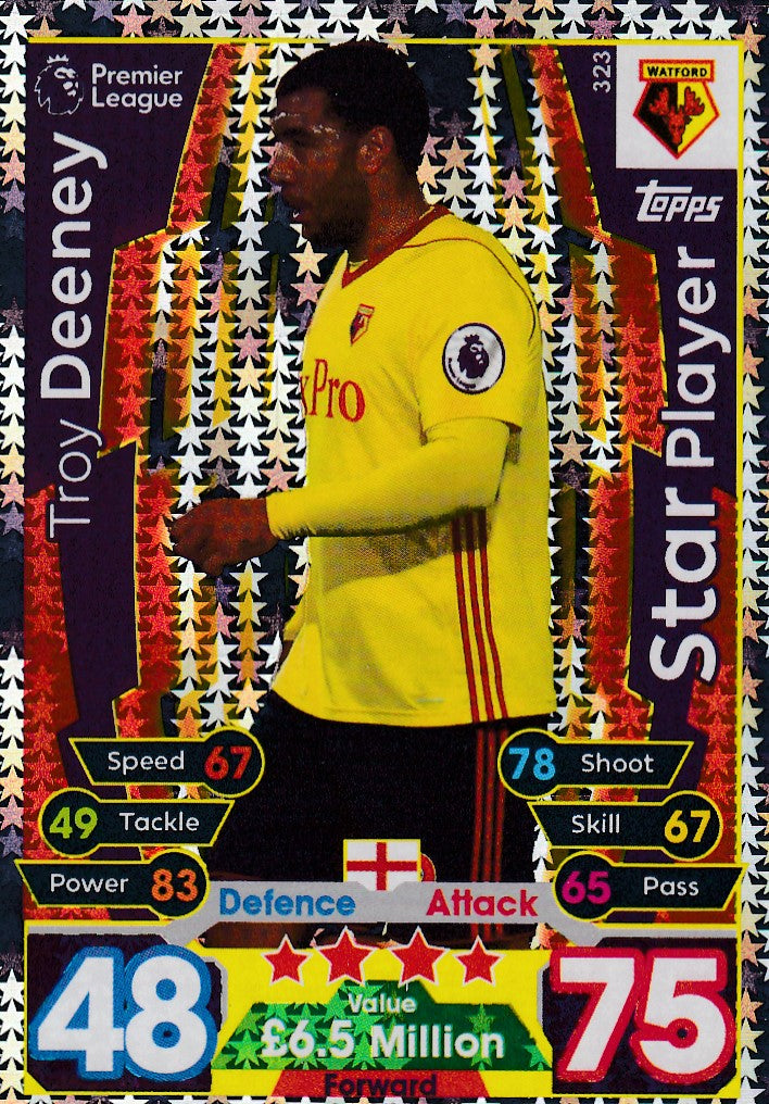 322. TROY DEENEY - WATFORD - STAR PLAYER