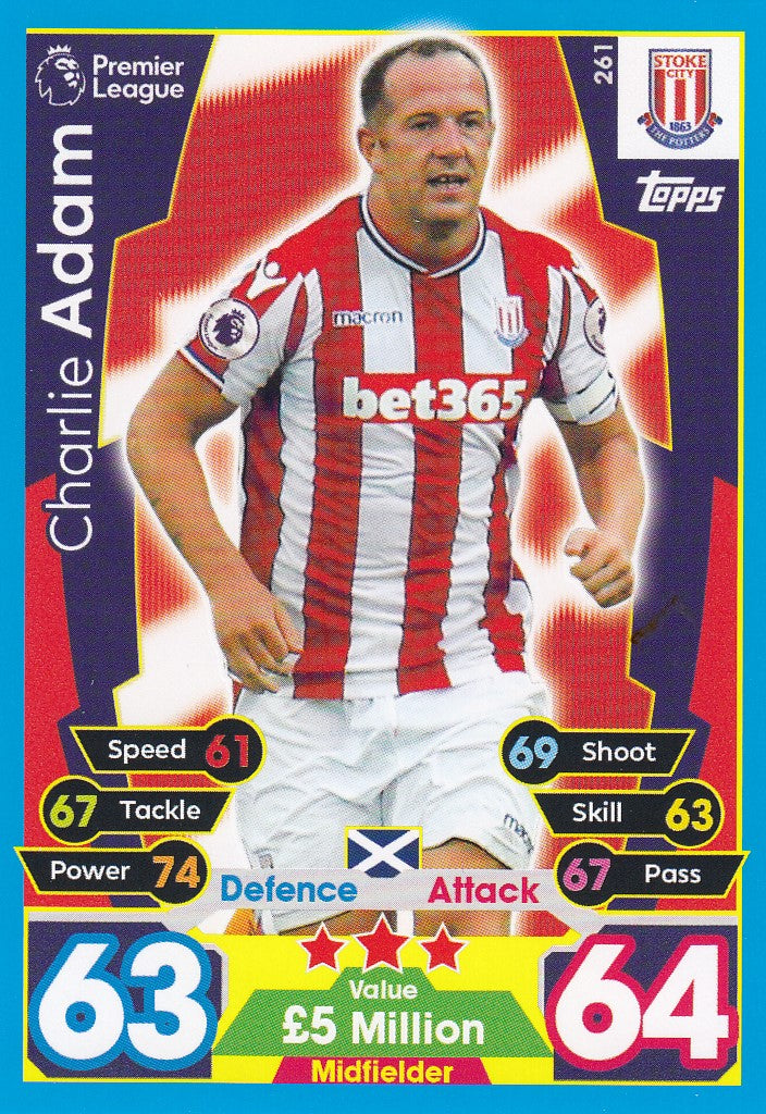261. CHARLIE ADAM - STOKE CITY