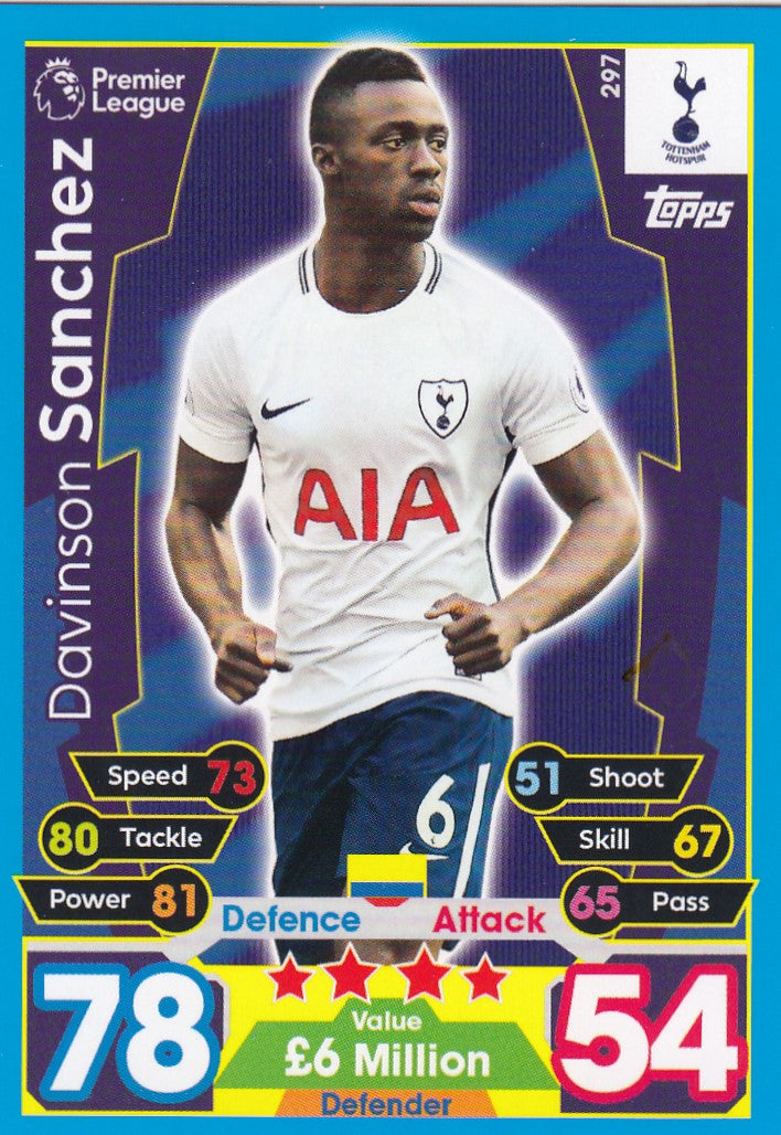 297. DAVINSON SANCHEZ - TOTTENHAM HOTSPUR