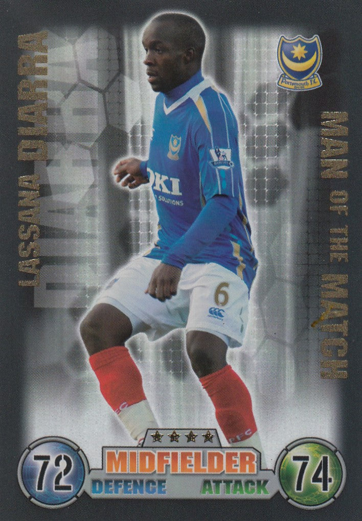 EX-MOM007. LASSANA DIARRA - PORTSMOUTH - MAN OF THE MATCH