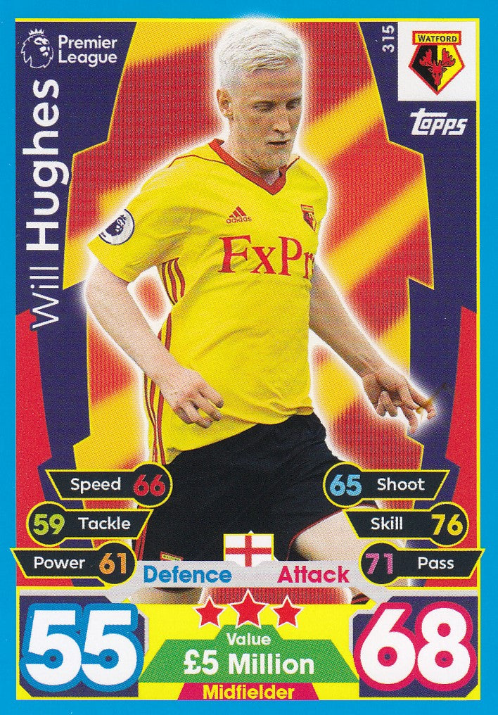 315. WILL HUGHES - WATFORD